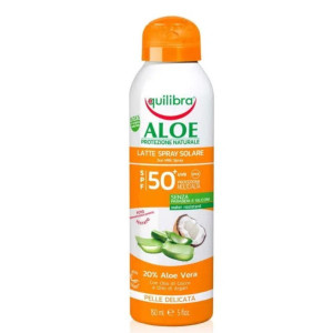 Equilibra Mleczko Aloesowe do opalania SPF 50