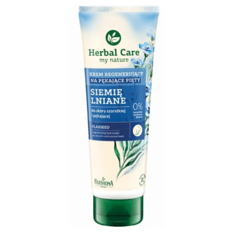 Herbal Care Krem na pękające pięty Siemię Lniane