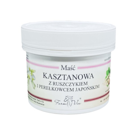 Farm-vix Maść kasztanowa z ruszczykiem i perełko.