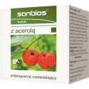 Sanbios Krem Z Acerolą 50 ml Nawilża i Ujędrnia