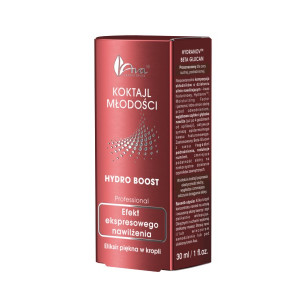 AVA Koktajl Młodości Hydro Boost efekt nawilżenia