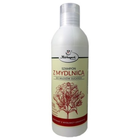 Herbapol Szampon z Mydlinicą 250 ml włosy suche