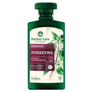 Herbal Care Szampon Pokrzywa 330 ml wł tłuste