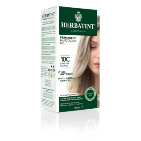 Herbatint Farba w żelu 10C Szwedzki  Blond 150 ml