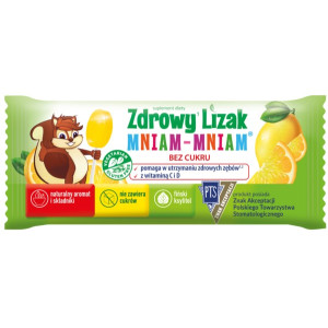 Starpharma Zdrowy Lizak Mniam Mnaim 6G Cytryna