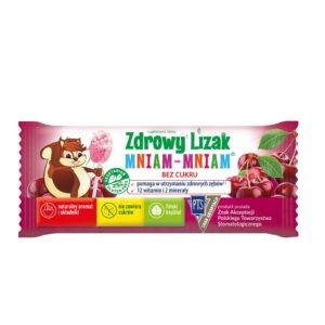 Starpharma Zdrowy Lizak Mniam Mniam 6G Mus Wiśnia