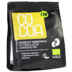 Cocoa Orzechy Nerkowca w surowej czeko BIO 70g