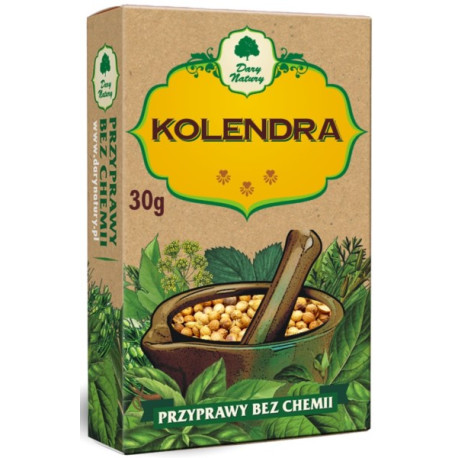Dary Natury Kolendra 30G Poprawa Trawienia Wzdęcia