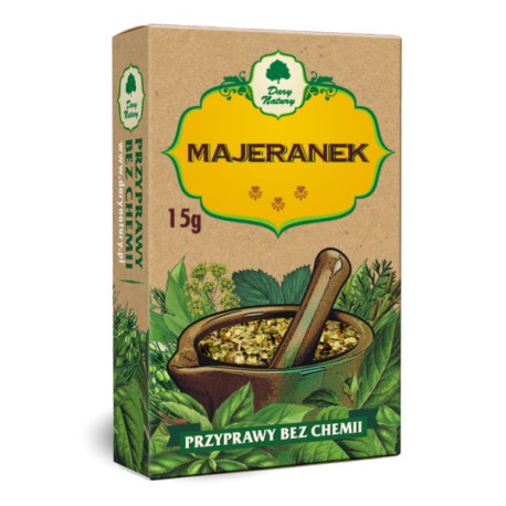 Dary Natury Majeranek 15G Łagodzi Przeziębienie