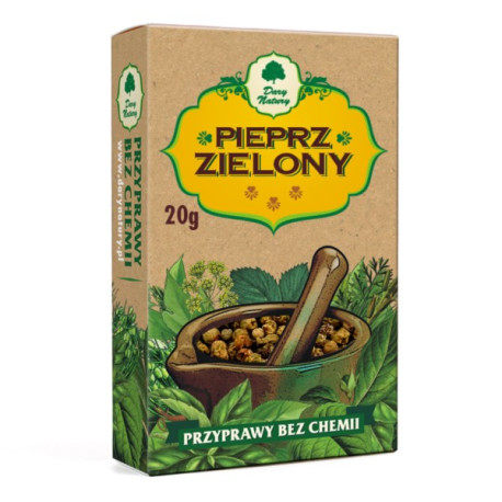 Dary Natury Pieprz Zielony 20G