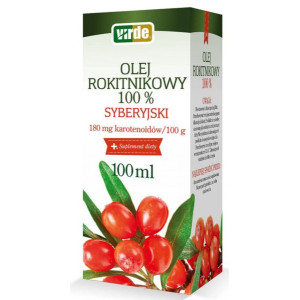 Virde Olej Rokitnikowy Syberyjski 100% 100 Ml