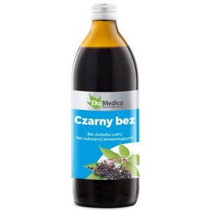 Ekamedica Sok Z Czarnego Bzu 100% 500Ml