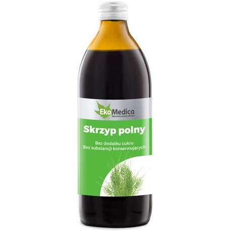Ekamedica Skrzyp Polny 0,5L Wzmacnia Włosy