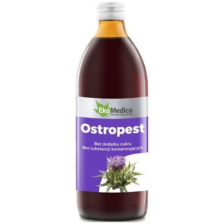 Ekamedica Ostropest 500Ml Sok Na Wątrobę