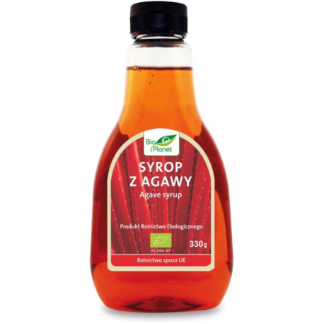 BIO PLANET Syrop z agawy  BIO 330g 239ml