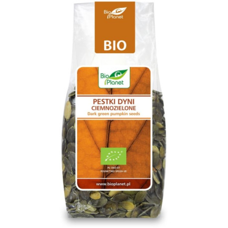 BIO PLANET Pestki dyni ciemnozielone BIO 150g