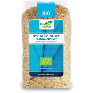 BIO PLANET Ryż jaśminowy pełnoziarnisty BIO 500g