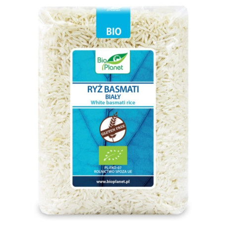 BIO PLANET Ryż basmati biały BIO 1kg