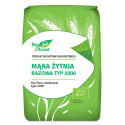 BIO PLANET Mąka żytnia razowa typ 2000 BIO 1kg