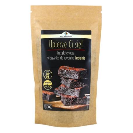 Pięć Przemian Mieszanka do wypieku Brownie 500g