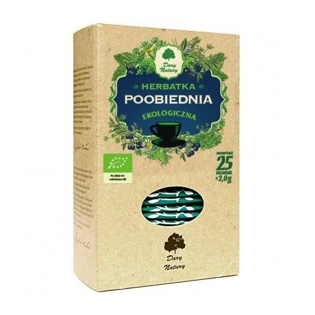 Dary Natury Herbata Poobiednia EKO 25X2G