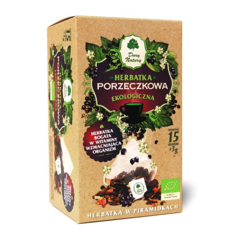 Dary Natury Herbata Porzeczkowa Eko 15X3G