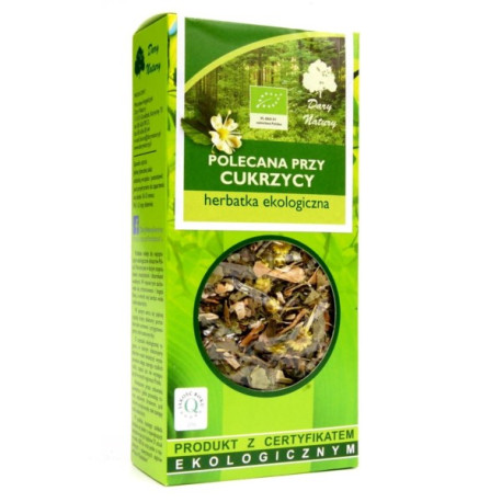 Dary Natury Herbata Polecana Przy Cukrzycy EKO 50G