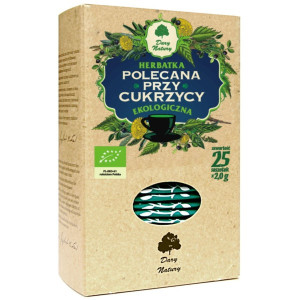Dary Natury Herbata Polecana Przy Cukrzy EKO25X2G