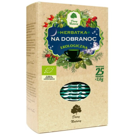 Dary Natury Herbata Na Dobranoc Eko 25X2G
