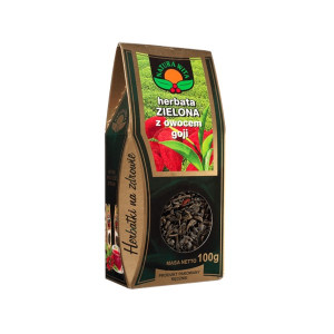 Natura Wita Herbata Zielona Z Owocem Goji 100G