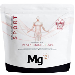 Mg12 Płatki Magnezowe Do Kąpieli Sport 1KgBiszofit