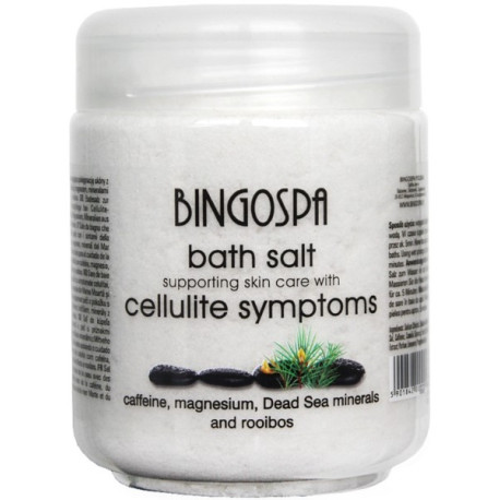 Bingospa Sól Do Kąpieli Cellulitis, Magnez 550 G