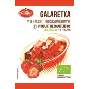 AMYLON Galaretka O Smaku Truskawki  40g BIO