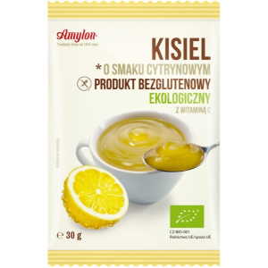 AMYLON Kisiel O Smaku Cytrynowym BIO 30 g