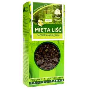 Dary Natury Mięta Liść EKO 25G Poprawia Trawienie