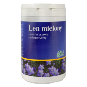 Flos Len Mielony Odtłuszczony 200G