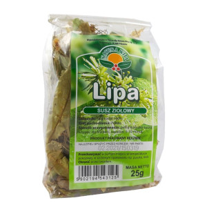 Natura Wita Lipa Kwiat 25G Działa Przeciwzapalnie