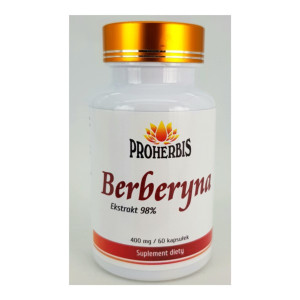 Proherbis Berberyna HCL 98% 60 k