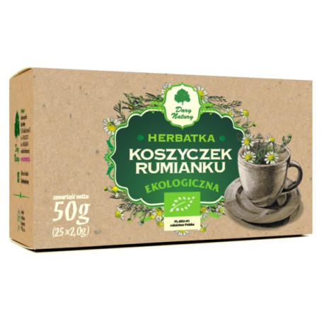 Dary Natury Rumianek Koszyczek Eko  25X2G