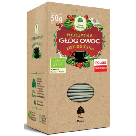 Dary Natury Głóg Owoc  Eko 25X2G