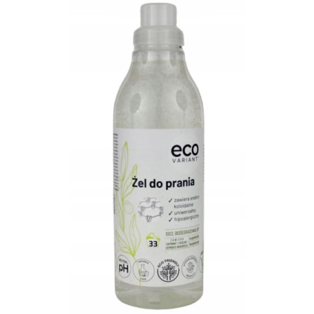 EcoVariant Żel Do Prania bezzapachowy ze srebrem