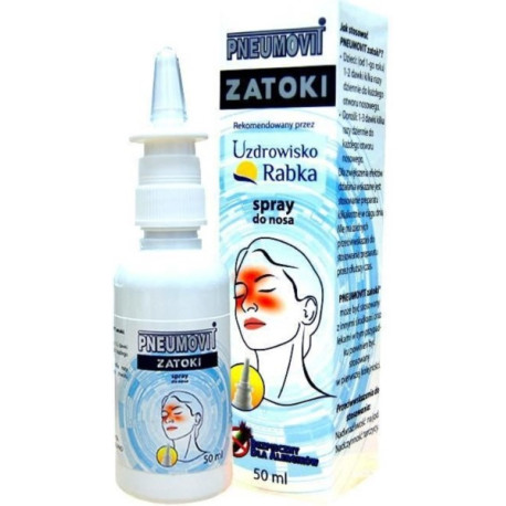 Gorvita Pneumovit Zatoki 50Ml Udrażnia I Oczyszcza
