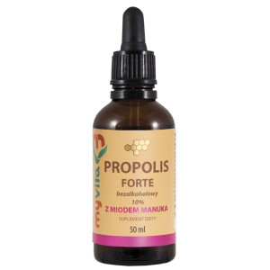 Myvita Propoli. Bezalk.krop.10% Z Miodem Manuka 50