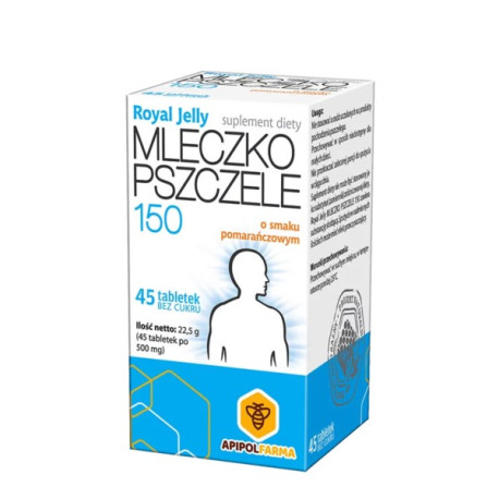 ApipolFarma Mleczko Pszczele 150 45 t.
