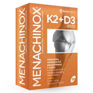 Xenicopharma Menachinox K2+D3 2000 30 Kaps.