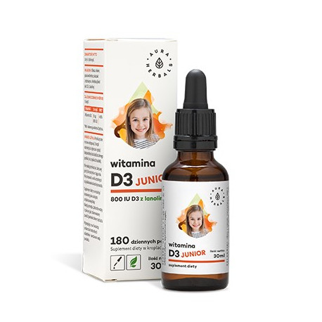 Aura Herbals Witamina D3 Junior 30Ml