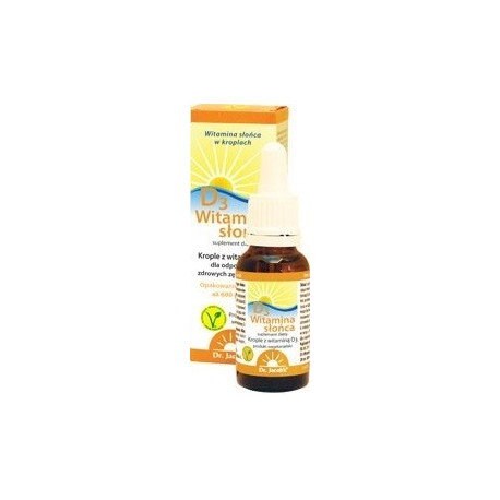 Dr Jacob'S Witamina D3 Witamina Słońca 20 Ml