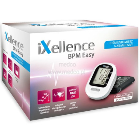 Ixellence Ciśnieniomierz naramienny BPM Easy
