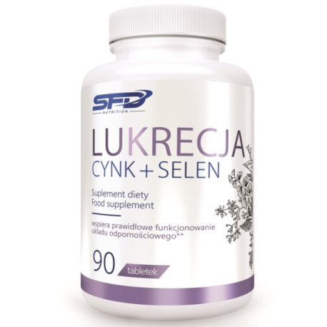 SFD Lukrecja +Cynk + Selen 90 tab