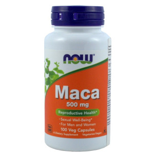 Now Foods Maca 500 Mg 100 K Żródło Energii